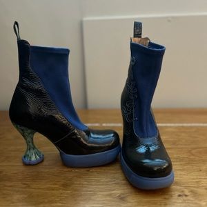 Brand new John Fluevog ankle boots, size 9